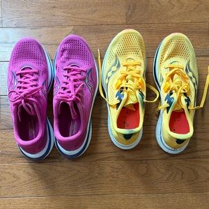 Women’s saucony endorphins bundle size 8.5